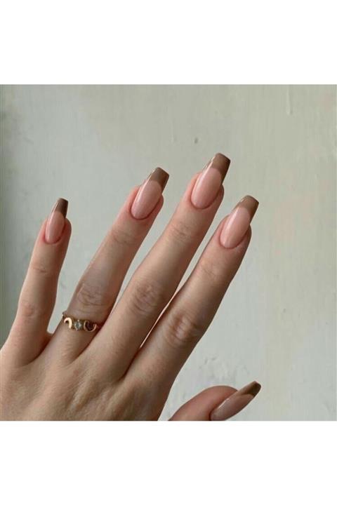 SMYRNASTUDİO Light Brown French