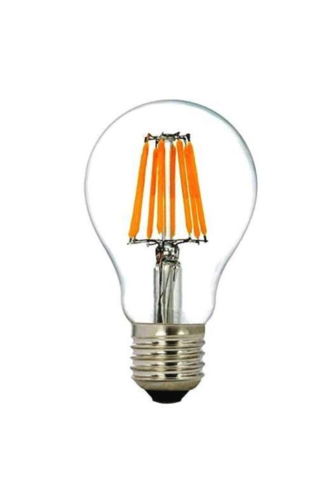 Heka Erd96 A60 Standart Tip Edison Flamanlı Rustik Led Ampul 6 Watt