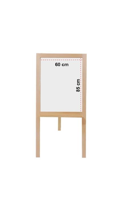Berk Ahşap Ayaklı Ekonomik 60x85 Cm Yazı Tahtası