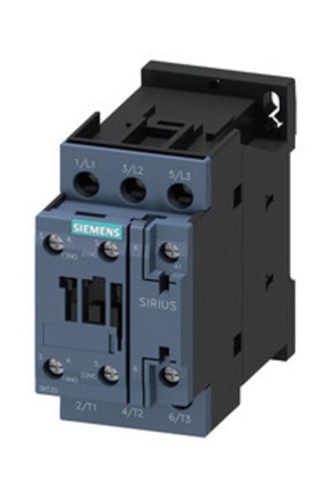 Siemens 5.5kw 12a 220vac 1no+1nc Sırıus Kontaktör Vida Bağlantılı