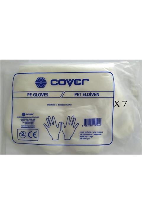 Cover Pe Şeffaf Eldiven 700 Lü Paket