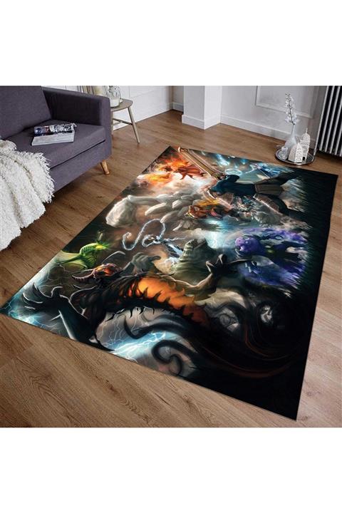 KİPARİS Dota ,kaymaz Taban Genç Ve Çocuk Odası Halısı