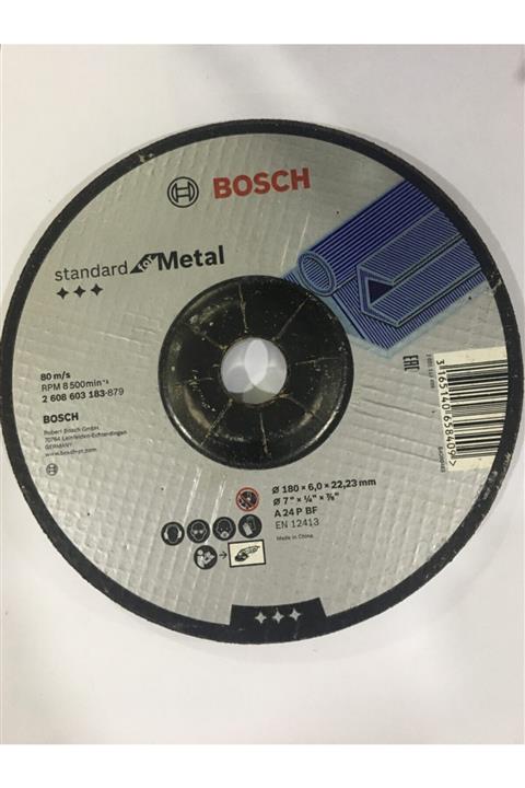 Bosch 180*6 Standart Metal Taşlama 2608603183 (tarih V08/2018) 25 Adet