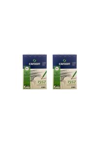 Canson 1557 Eskiz Defteri 120gr. 40 Yaprak, A5 2'li