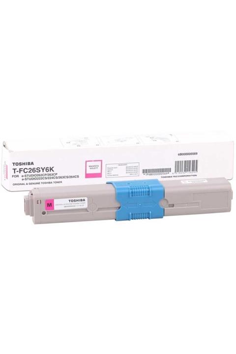 Toshiba T-fc26e-m Kırmızı Orjinal Fotokopi Toner Extra Yüksek Kapasiteli