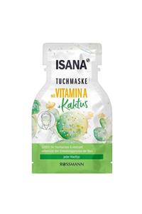 ISANA Yenileyici Kağıt Maske Vitamin A Kaktüs 1 Adet