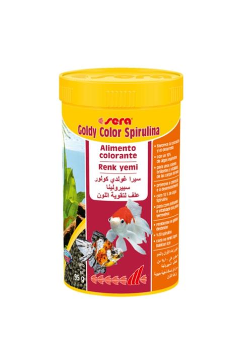 sera pet Sera Goldy Color Spirulina 250 Ml (95 Gr)