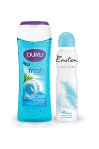 Duru Okyanus Esintisi Duş Jeli 250 ml ve Ocean Fresh Kadın Deodorant 150 ml