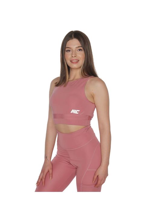 MUSCLECLOTH Dora Sporcu Sütyeni Pembe