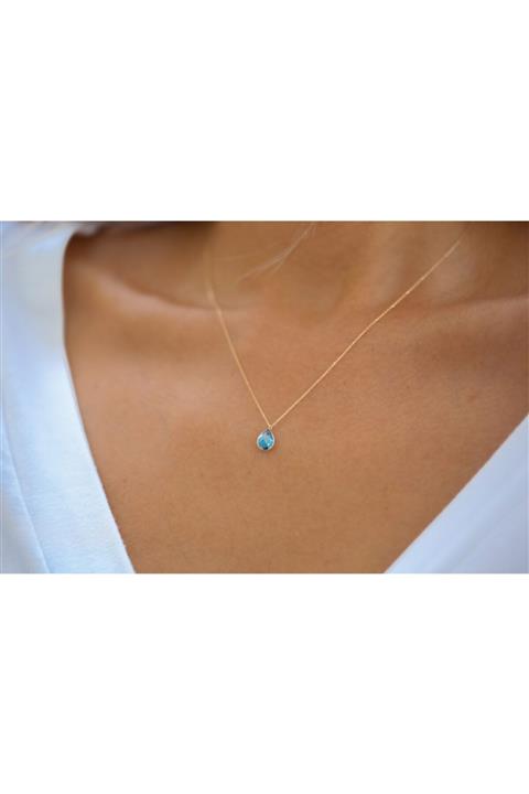 Cihan Şentürk Kuyumculuk Altın Damla Kolye