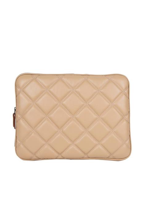 MORCA Kapitone Laptop Kılıfı 15.6 & 16 Inç Vizon