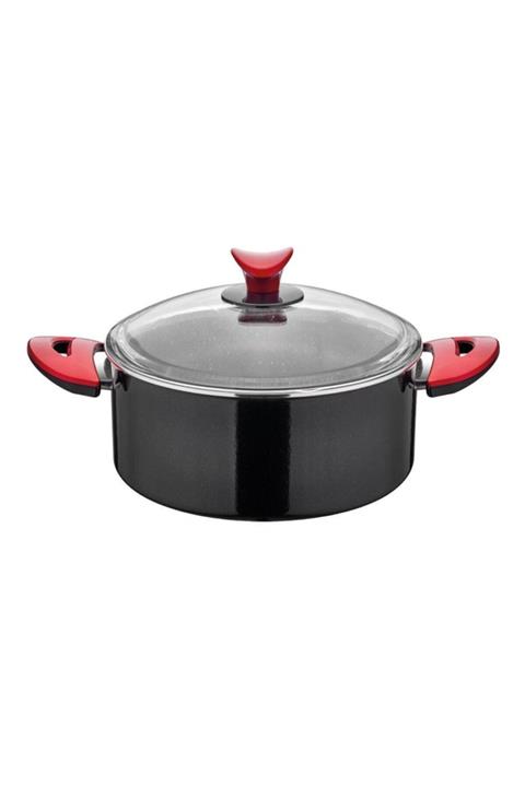 Taç Aksu Aksu Halley Granit 24 cm Derin Tencere