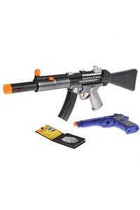 Salkım Toys Power Gun Kimlik Kartlı Polis Silah Seti 34190