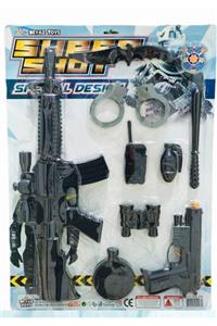 ARKİTOYS Büyük Boy Oyuncak Silah  Set