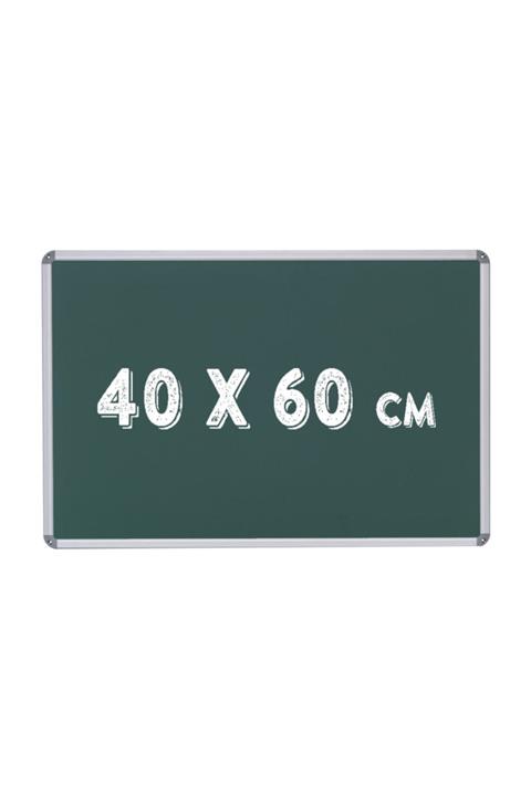 Chalky 40x60 Cm Kara Tahta - Tebeşir Yazı Tahtası - Yeşil