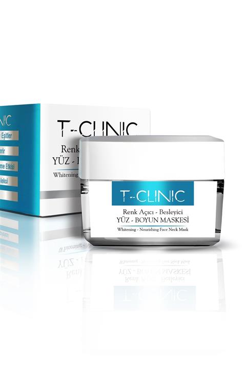 TClinic Renk Açıcı-arındırıcı Yüz-boyun Maskesi