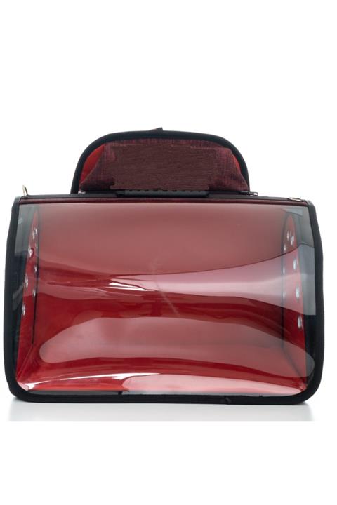 BEBEBEBEK Jumbo Tomris Kedi Köpek Taşıma Çantası Kırmızı