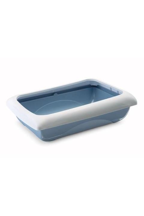 İmac Imac Dodo Çerçeveli Açık Kedi Tuvaleti 45,5x31x12,8 Cm - Turkuaz