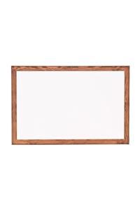 Chalky Beyaz Yazı Tahtası Ahşap Çerçeveli 60x90 Cm