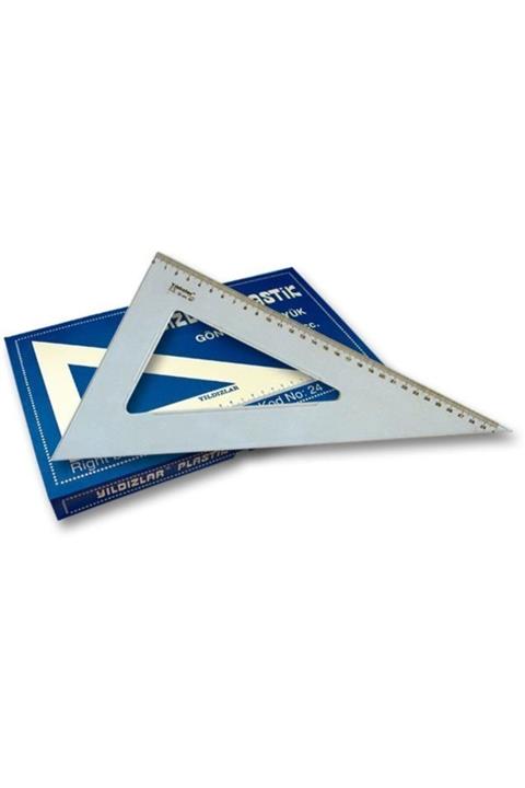 Yıldızlar Büyük Akrilik Gönye 60 cc