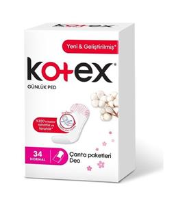 Kotex Günlük Ped Normal 34'lü