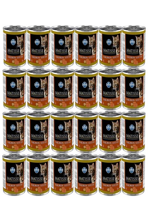 Matisse Salmon Mousse Somonlu Kedi Konservesi 300 Gr 24 Adet