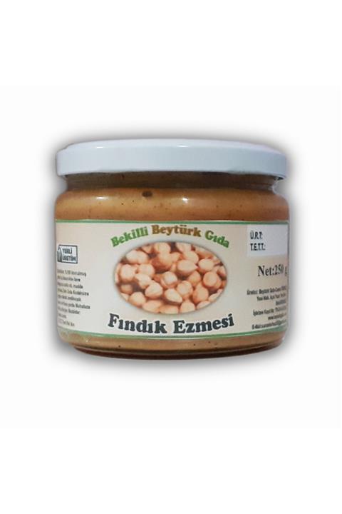Bekilli Beytürk Gıda Fındık Ezmesi 250 Gr (%100 Doğal)