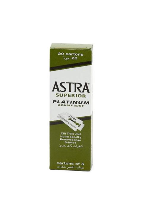 Astra Superior Platinum Yaprak Jilet 100 Adet 1 Alana 1 Bedava