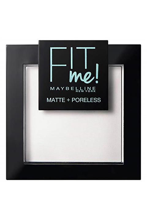 Maybeline Fit Me Matte+poreless Pudra, 90 Translucent (transparan)