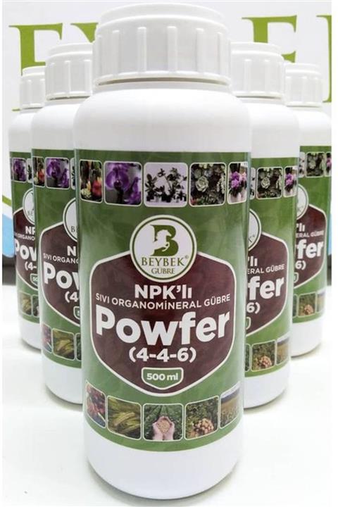 Beybek Gübre Beybek Powfer Sıvı Organomineral Bitki Besini Gübre 500 Ml Beybek
