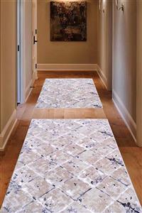ALgorand Home Dekoratif Modern Yıkanabilir Kaymaz Taban Derin Vizon Yolluk