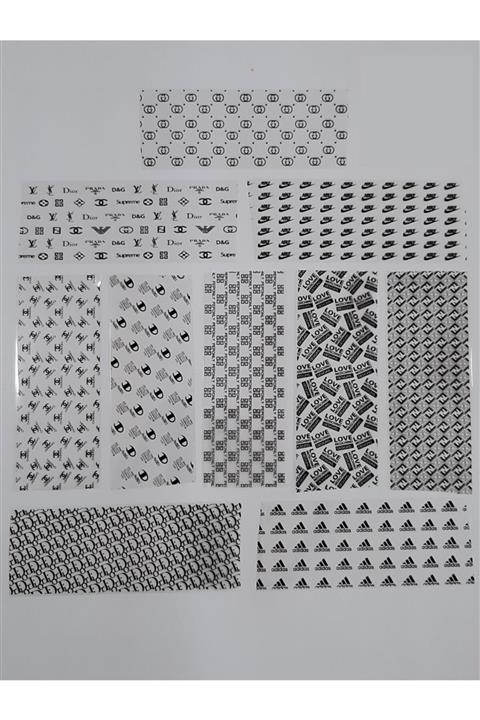 DIAMOND PROFESSIONAL Tırnak Tasarım Folyoları 10x4cm