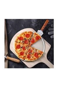 Şahin Pizza Screen  Alüminyum Paslanmaz Pizza Tavası,pizza Tepsisi-pizza Teli- Eşit Isı 37 cm