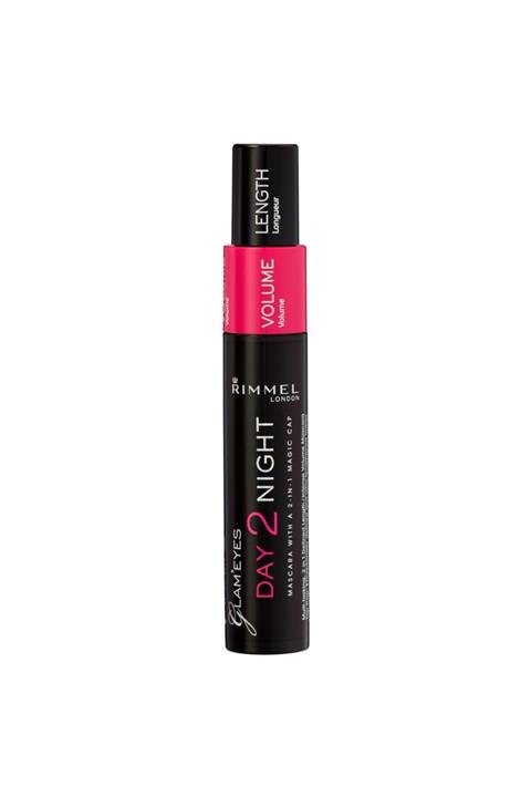 RIMMEL LONDON Glam'eyes Day 2 Night Maskara  001 Black