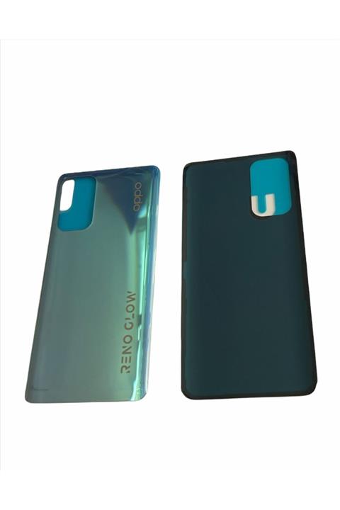 KDR Oppo Reno 5 Pro Arka Pil Kapağı Mavi
