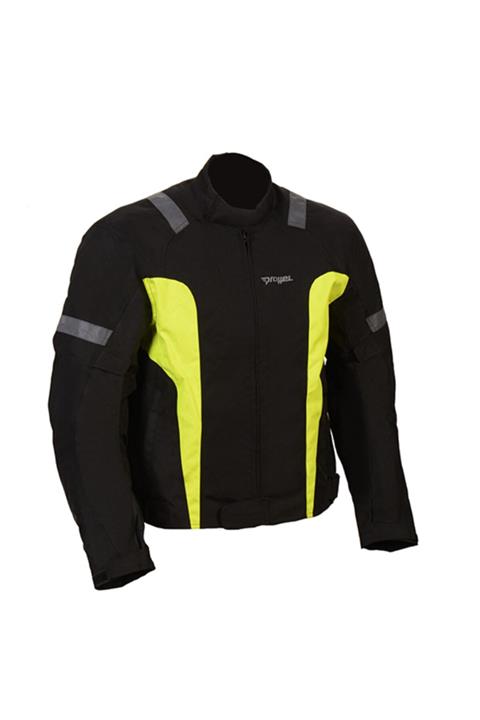 Prohel Unisex Siyah Neon Sarı Mont