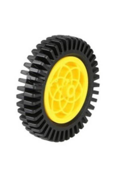 Bakay Elektronik Plastik Tekerlek 80x17 mm