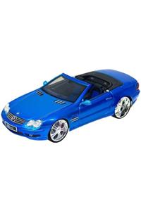 Maisto Mercedes-benz Sl 55 Amg Convertible Mavi 1:18 Model Araba