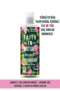 Faith In Nature %99 Doğal Onarıcı Saç Bakım Kremi Yabani Gül Normal&Kuruya Dönük Saçlar İçin