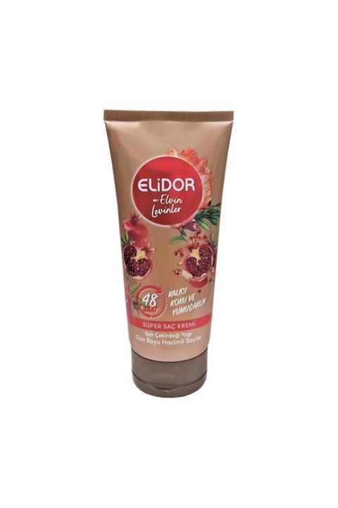 Elidor Süper Saç Kremi Nar Çekirdeği Yağı Gün Boyu Hacimli Saçlar 170ML
