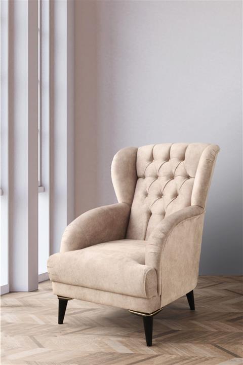 MİRS MOBİLYA Beyoğlu Berjer Krem