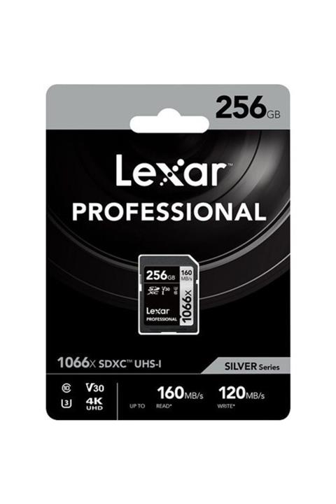Lexar 256gb 1066x Sd Hafıza Kartı Uhs-ı C10 V30 4k
