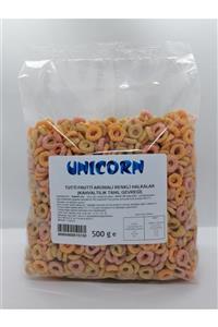 UNICORN Tutti Fruttti Aromalı Renkli Halkalar 500 gr