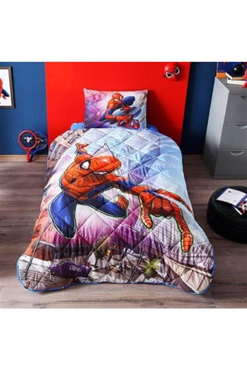 Taç Spiderman Yorgan Seti