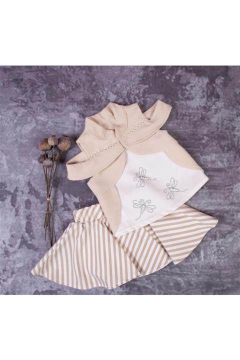 MİSS MARIANA Kız Bebek Yazlık 2’li Takım