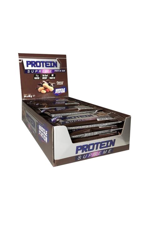 Muscle Station Supreme Peanut Chunk 24'lü Kutu