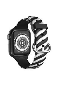 UMD Apple Watch Uyumlu 42/44/45 Mm Bella Loop Silikon Kordon