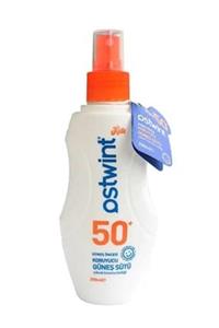 Ostwint Çocuk Güneş Sütü Spf 50 ve 200 ml 3 Adet