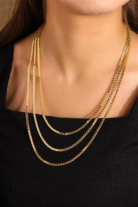 GÜLENLER ALTIN Pullu Altın Zincir