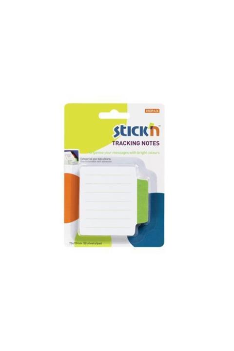 Saip Hopax Stickn Yapışkanlı Not Kağıdı 70x70 Mm Sep. Beyaz-yeşil 4-2148600-5001